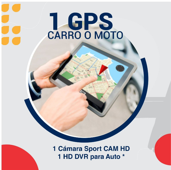 ¿Quiere ganar un GPS de carro o moto?  Solo debes realizar una transacción en las franquicias PuntoServis